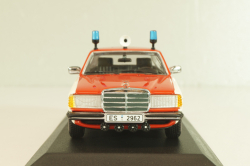 Mercedes-Benz 200 E (W123) Fire engine 1975, red/white, 430032292, Minichamps 1:43