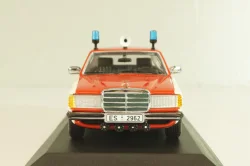 Mercedes-Benz 200 E (W123) Fire engine 1975, red/white, 430032292, Minichamps 1:43