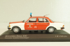 Mercedes-Benz 200 E (W123) Fire engine 1975, red/white, 430032292, Minichamps 1:43