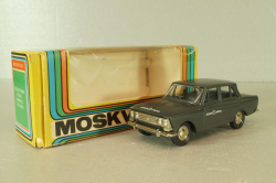Москвич-412 Такси, серо-черный, Тантал/Радон 1:43