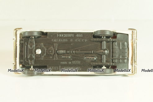 Москвич-408, милиция, Агат 1:43