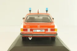 Mercedes-Benz 200 E (W123) Fire engine 1975, red/white, 430032292, Minichamps 1:43