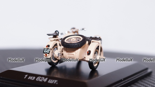 Мотоцикл ИМЗ М-72М 1955 г., 307206, DiP Models 1:43