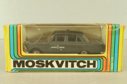 Москвич-412 Такси, серо-черный, Тантал/Радон 1:43