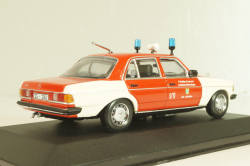 Mercedes-Benz 200 E (W123) Fire engine 1975, red/white, 430032292, Minichamps 1:43