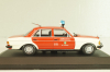 Mercedes-Benz 200 E (W123) Fire engine 1975, red/white, 430032292, Minichamps 1:43