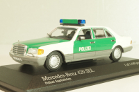 Mercedes-Benz 420 SEL (W126) Polizei 1979, 430039390, Minichamps1:43