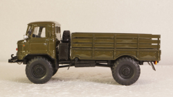 ГАЗ-66 бортовой хаки Декабрь 2006, Агат 1:43