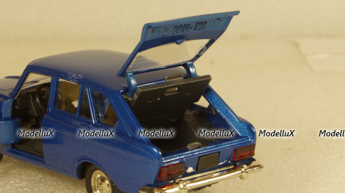 Иж-1500 Комби Синий металлик, пластик дно, Тантал/Радон 1:43