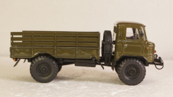 ГАЗ-66 бортовой хаки Декабрь 2006, Агат 1:43