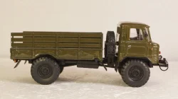 ГАЗ-66 бортовой хаки Декабрь 2006, Агат 1:43