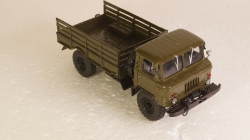 ГАЗ-66 бортовой хаки Декабрь 2006, Агат 1:43
