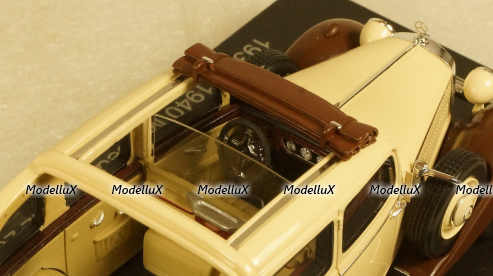 Mercedes 260D Pullman Landaulet 1936-1940, fully open, EMGEMB43001B, ESVAL Model 1:43