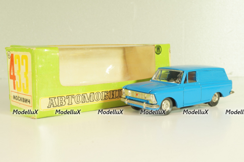 Москвич-433 А5, синий, 26 мая 1976г., Тантал/Радон 1:43