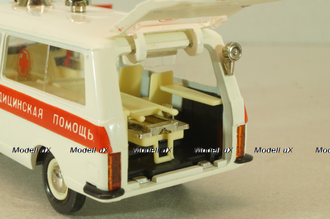 Раф-22031, Скорая медицинская помощь, А27, Тантал/Радон 1:43