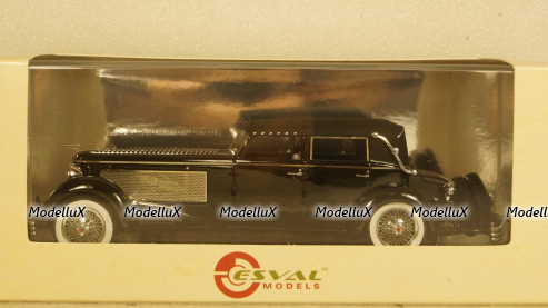 Duesenberg SJ Town Car Chassis 2405 by Rollson for Mr. Rudolf Bauer fully closed, EMUS43004A, ESVAL Model 1:43