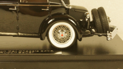 Duesenberg SJ Town Car Chassis 2405 by Rollson for Mr. Rudolf Bauer fully closed, EMUS43004A, ESVAL Model 1:43