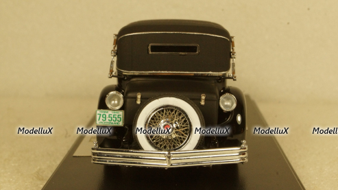 Duesenberg SJ Town Car Chassis 2405 by Rollson for Mr. Rudolf Bauer fully closed, EMUS43004A, ESVAL Model 1:43