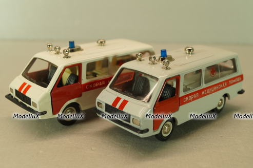 Раф-22031, Скорая медицинская помощь, А27, Тантал/Радон 1:43
