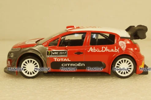 Citroen C3 WRC 2017 "OFFICIAL PRESENTATION VERSION", 155365, Norev 1:43