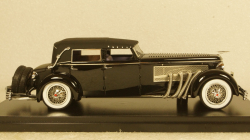 Duesenberg SJ Town Car Chassis 2405 by Rollson for Mr. Rudolf Bauer fully closed, EMUS43004A, ESVAL Model 1:43