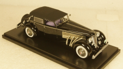 Duesenberg SJ Town Car Chassis 2405 by Rollson for Mr. Rudolf Bauer fully closed, EMUS43004A, ESVAL Model 1:43