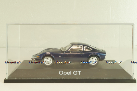 Opel GT 1968, dark blue, 02313, Schuco 1:43