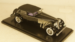 Duesenberg SJ Town Car Chassis 2405 by Rollson for Mr. Rudolf Bauer fully closed, EMUS43004A, ESVAL Model 1:43