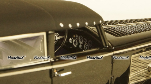 Duesenberg SJ Town Car Chassis 2405 by Rollson for Mr. Rudolf Bauer fully closed, EMUS43004A, ESVAL Model 1:43