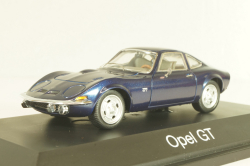 Opel GT 1968, dark blue, 02313, Schuco 1:43