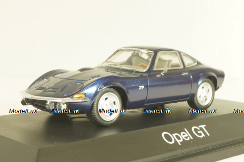 Opel GT 1968, dark blue, 02313, Schuco 1:43