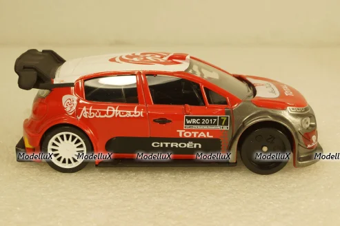 Citroen C3 WRC 2017 "OFFICIAL PRESENTATION VERSION", 155365, Norev 1:43