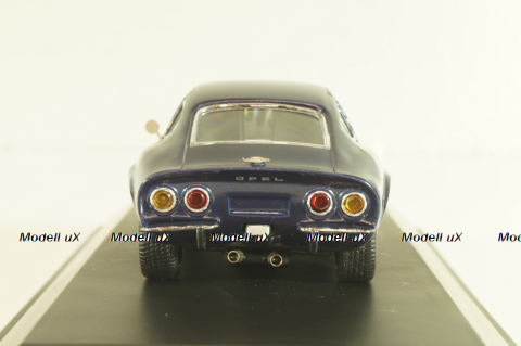 Opel GT 1968, dark blue, 02313, Schuco 1:43