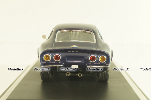 Opel GT 1968, dark blue, 02313, Schuco 1:43