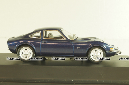 Opel GT 1968, dark blue, 02313, Schuco 1:43