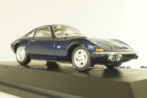 Opel GT 1968, dark blue, 02313, Schuco 1:43