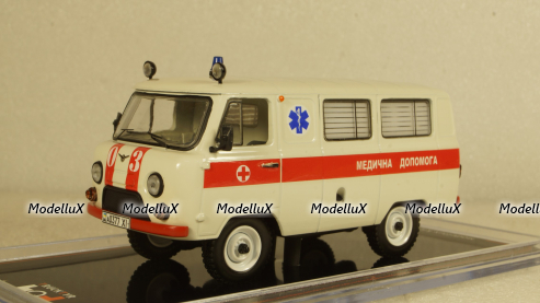 Уаз-3962 Медпомощь, TruckTyr 1:43