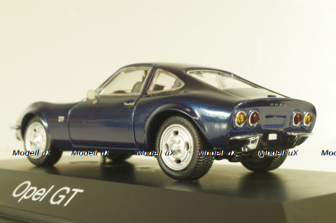Opel GT 1968, dark blue, 02313, Schuco 1:43