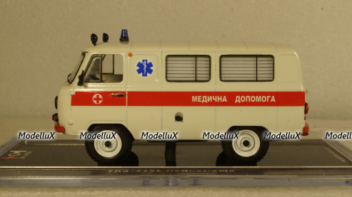 Уаз-3962 Медпомощь, TruckTyr 1:43