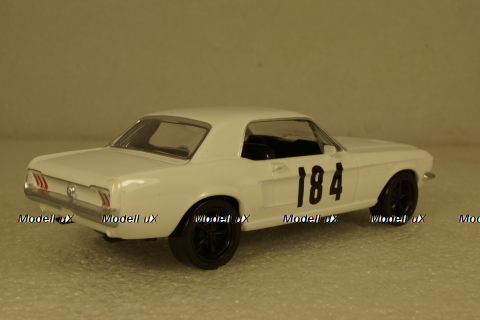Ford Mustang Coupe 1968 - white #184, 270557, Norev 1:43