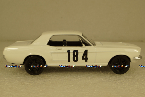 Ford Mustang Coupe 1968 - white #184, 270557, Norev 1:43