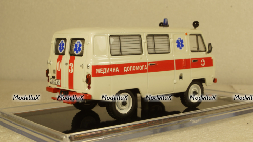 Уаз-3962 Медпомощь, TruckTyr 1:43