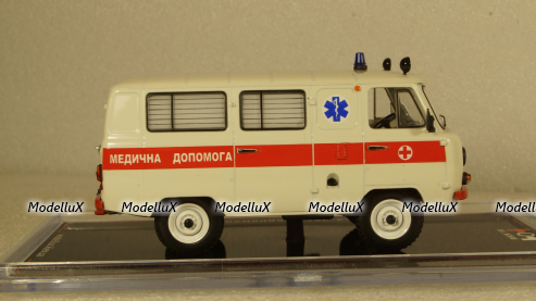 Уаз-3962 Медпомощь, TruckTyr 1:43