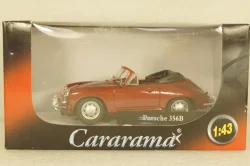 Porsche 356B 1959 red, Cararama 1:43