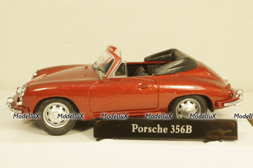 Porsche 356B 1959 red, Cararama 1:43