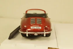 Porsche 356B 1959 red, Cararama 1:43