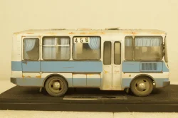 Паз-3205 бело-синий, Improved Models 1:43