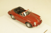 Porsche 356B 1959 red, Cararama 1:43