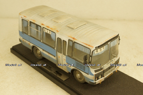 Паз-3205 бело-синий, Improved Models 1:43