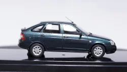 ВАЗ 2172 Priora Хетчбек 2014 г. сине-зеленый мет., 221723, DiP Models 1:43